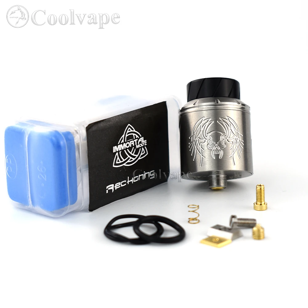 Rda Atomizer Deck - Wolfcoolvape Reckoning RDA Atomizer - 25mm,