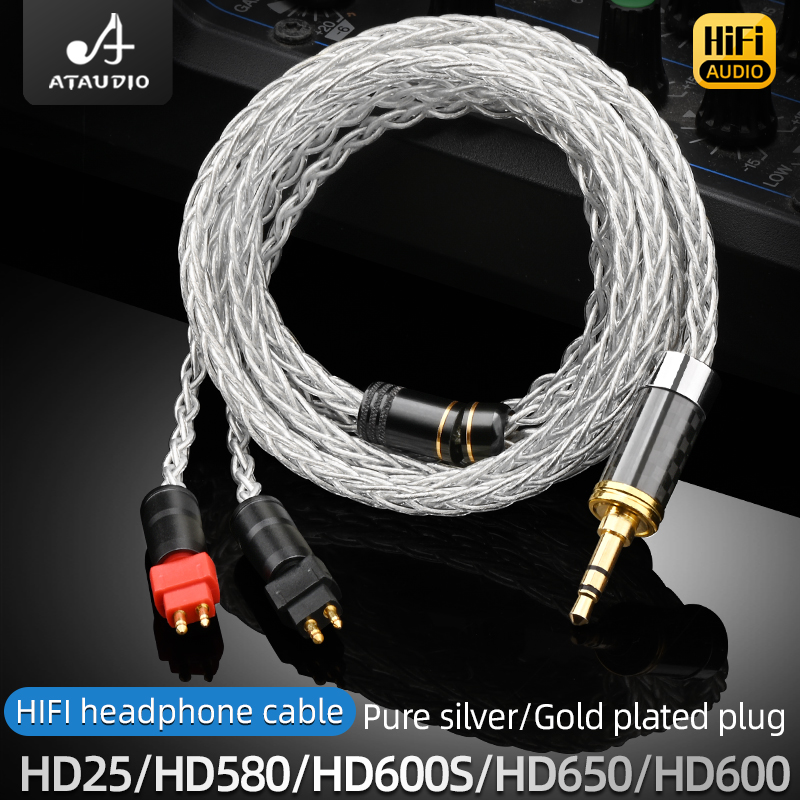 ATAUDIO HiFi Pure Silver 2.5mm - Sennheiser Headphone Hd 25 ulasan dan harga