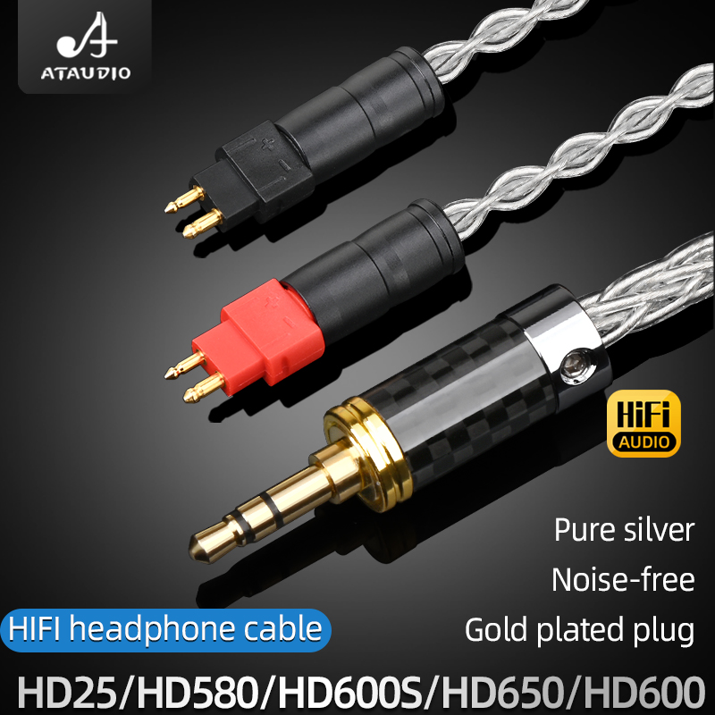 ATAUDIO HiFi Pure Silver 2.5mm - Sennheiser Headphone Hd 25 ulasan dan harga