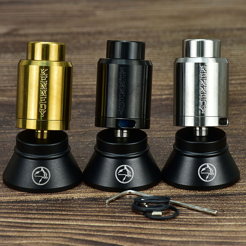 Wolfcoolvape Electronic Cigare - Rda Atomizer Deck ulasan dan harga
