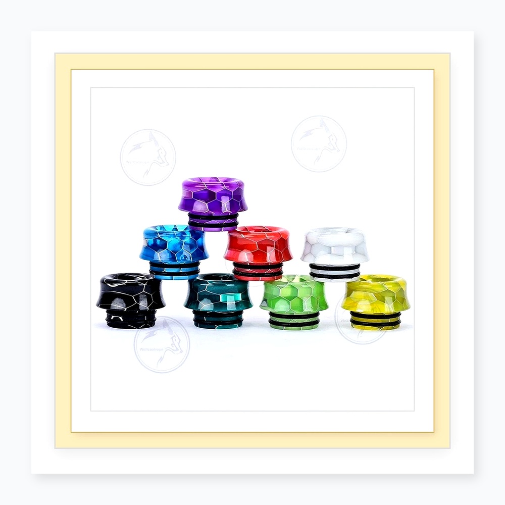 Wolfcool 810 Drip Tip Set – 8  - Drip Tip Resin ulasan dan harga